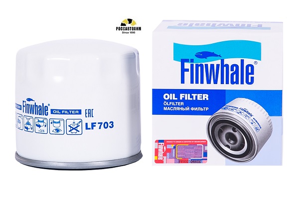 Фильтр масляный FINWHALE LF703 (W811/80)