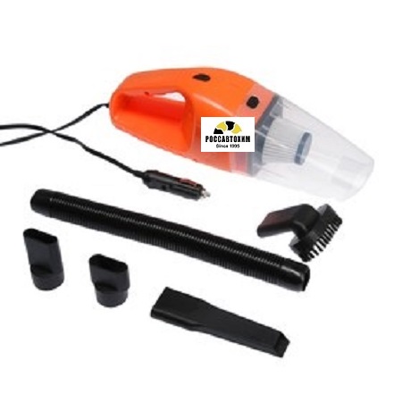 Пылесос автомобильный CYCLONE TURBO 125 Вт, 12 В, 5 насадок, микс 4466358