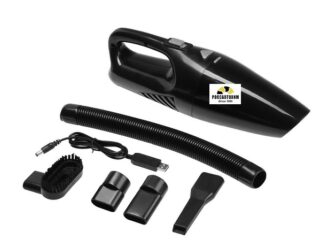 Пылесос автомобильный CYCLONE TURBO, беспроводной, 100Вт, 12В, черный 4583494