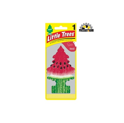 355/2 Ароматизатор-подвеска бумажный 'Ёлочка' Car Freshener Арбуз
