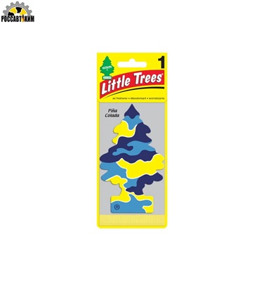 355/15 Ароматизатор-подвеска бумажный 'Ёлочка' Car Freshener Пина Колада