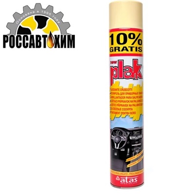 Автополироль для пластика PLAK 750мл "ATAS" ваниль 5164
