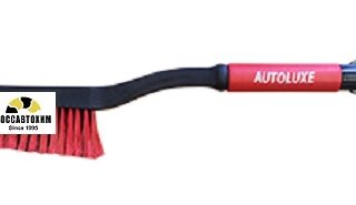 Щетка со скребком, черно-красная AL-110