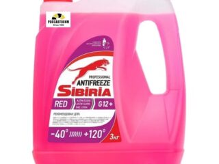 Антифриз SIBIRIA - 40 красный G-12+ 3кг (805602)