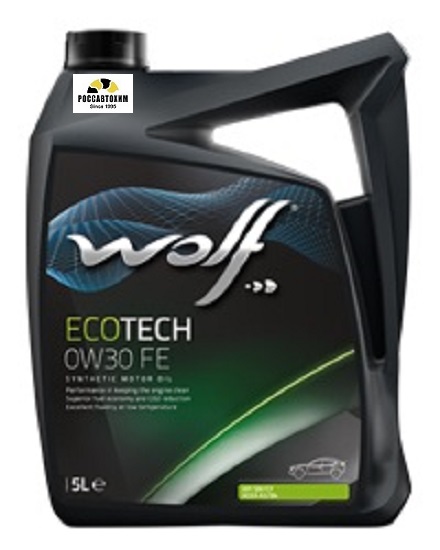 Масло моторное WOLF 0w30 Ecotech FE 5L