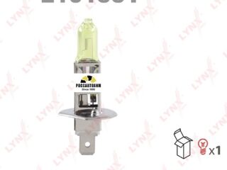 L10155Y Лампа H1 12V 55W P14.5s YELLOW LYNXauto