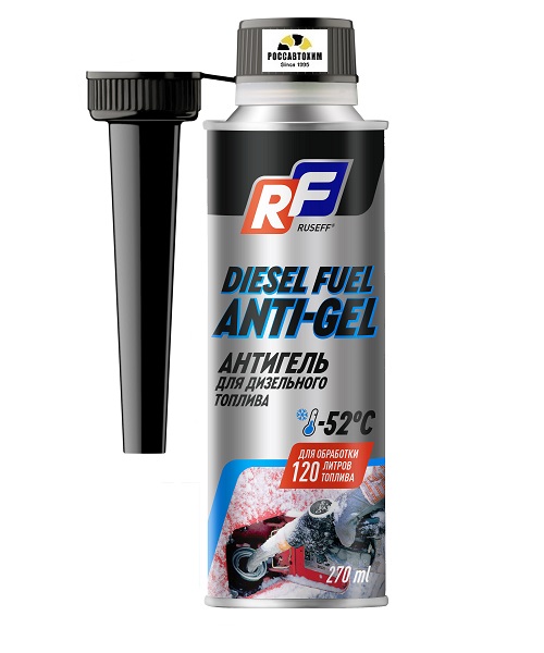 Антигель для легковых автомобилей 1:120л (270мл) RUSEFF 19300N