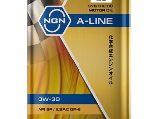 Масло моторное синтетическое NGN A-Line 0W-30 SP/ILSAC GF-6 4л V182575111