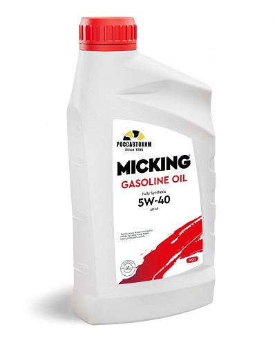Масло моторное Micking Gasoline Oil MG1 5W40 синт. API SP бензин 1л арт M2133