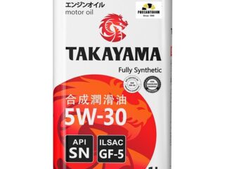 Масло моторное TAKAYAMA 5W30 ILSAC GF-5, API SN 4 л  Акция 4+1 Промокороб