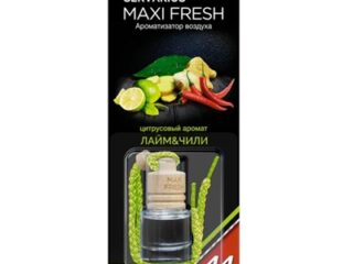 014/23 Ароматизатор-подвеска 'БУТЫЛОЧКА НА ШНУРОЧКЕ (5мл) Лайм и Чили