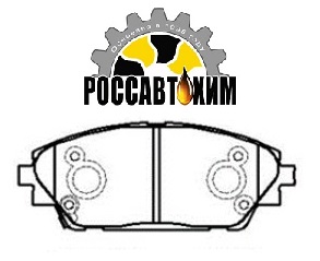 HP5334 Колодки тормозные дисковые