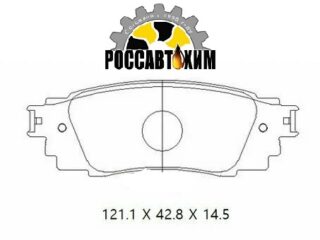 HP5380 Колодки тормозные дисковые