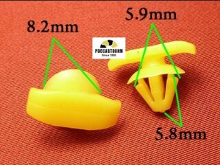 1772 Автокрепеж для Audi, Seat, Skoda, Volkswagen