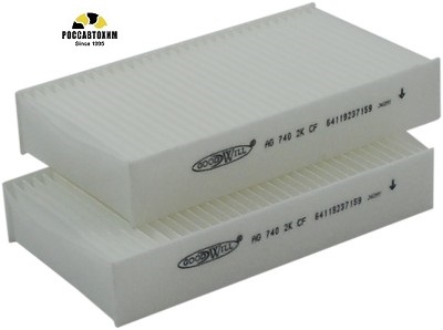 Фильтр салона GOODWILL AG 740 2K CF