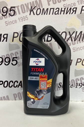 Масло моторное TITAN FORMULA II 5W-40 4л