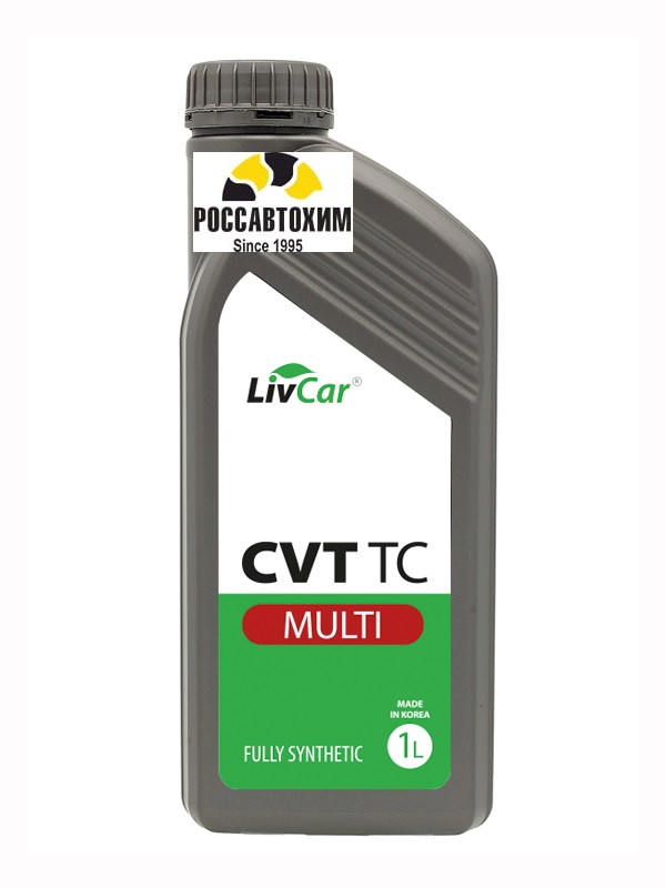Масло трансмиссионное синтетическое для вариаторов LIVCAR MULTI CVT TC 1л
