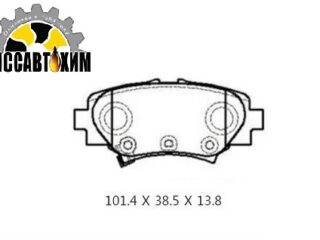 HP5335 Колодки тормозные дисковые