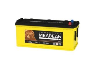 АКБ ТЮМЕНЬ Медведь 6СТ-190 L Euro Конус