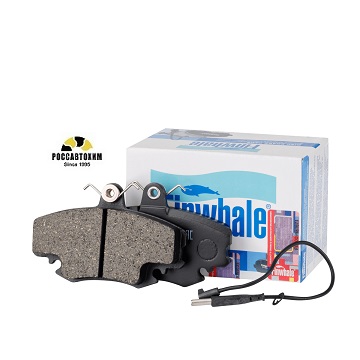 Колодки тормозные передние FINWHALE V706 (с датчиком износа)