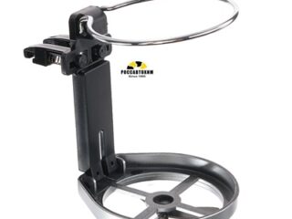 Подстаканник TORSO, в дефлектор, автомобильный, хром, 7,5 х 7,5 см