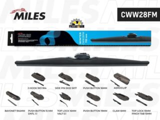 CWW28FM Щетка стеклоочистителя зимняя 700 мм (28 дюймов) (10 адаптеров) MILES