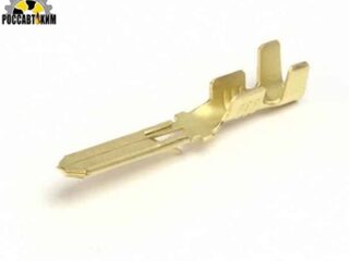 Контакт штыревой серии 2,8 мм (с фиксацией) под сечение 0,5-1,0 кв.мм. AX382 CARGEN