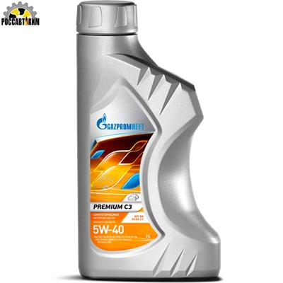 Масло моторное Gazpromneft Premium 5w40 C3 1л канистра