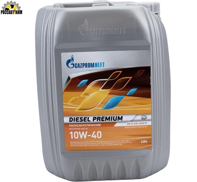 Масло моторное Gazpromneft Diesel premium 10w40 10л