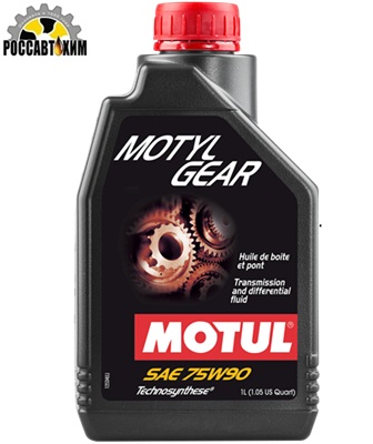 Масло трансмиссионное MOTUL MOTYLGEAR 75w90 GL4/GL5 1л