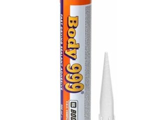 Герметик кузовной каучуковый (бежевый) соединение металлов 0,3кг BODY