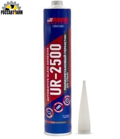 Герметик для стекол "ABRO " (310 мл) (полиуретановый) UR-2500