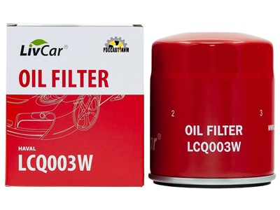 Фильтр масляный LIVCAR OIL FILTER LCQ003W / (1017100XEB02) /