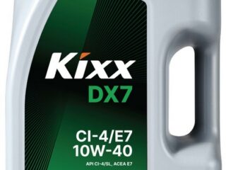 Масло моторное KIXX DX7 10W40 CI-4/SL, E7 синт. 6л