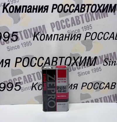 Масло моторное синтетическое ZEPRO EURO SPEC FS SP A3/B4 5W40 (1л)
