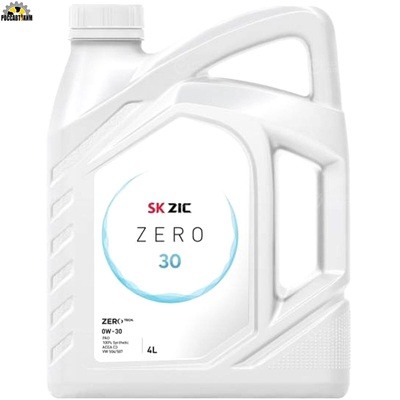 Масло моторное ZIC ZERO С3 0W30 4л