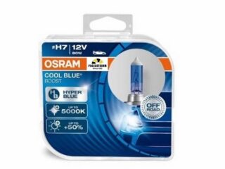 Лампа OSRAM H7 62210CBB_HC 55Вт 12V 80W (PX26d) COOL BLUE BOOST 5000К (DuoBox)