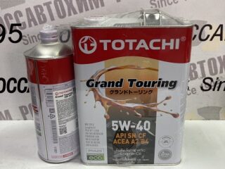 Масло моторное TOTACHI Grand Touring SN Синт 5W40 Акция 4+1=5л