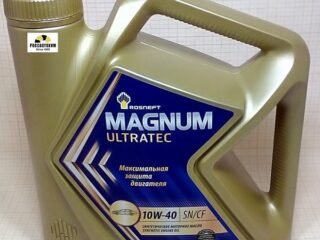 Масло моторное Роснефть Magnum Ultratec SN/CF 10W-40 4л синт.