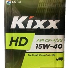 Масло моторное KIXX HD 15W40 CF-4/SG  п/с 4л