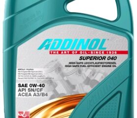 Масло моторное ADDINOL Superior 040 0W40 SN/CF, A3/B4 синт. 4л