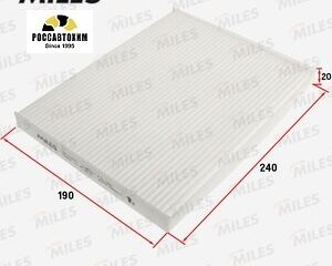 Фильтр салонный MILES AFW1370