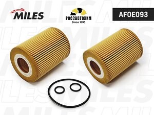 Фильтр масляный (вставка) MILES AFOE093