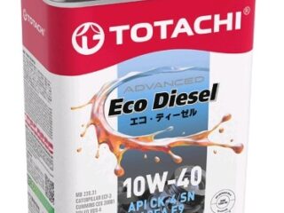 Масло моторное TOTACHI Eco Diesel 10W40 CK-4/СJ-4/SN, E9 п/с 4л