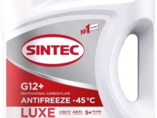 Антифриз SINTEC -40  G12+ LUX красный  5кг