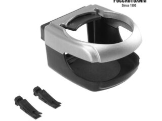 Подстаканник в дефлектор TORSO, автомобильный, серебро   5182363