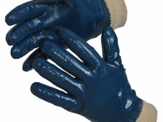 Перчатки нитриловые "КРАГА" манжет резинка