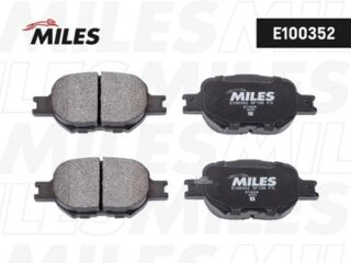 Колодки тормозные передние (без датчика) (Смесь Semi-Metallic) E100352