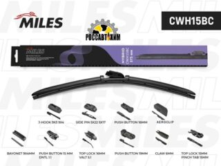 Щетка стеклоочистителя 375 мм (15) гибридная (10 адаптеров)  CWH15BC