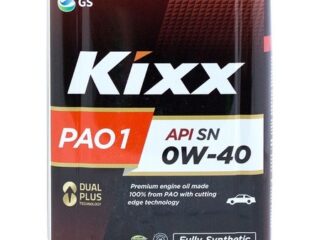 Масло моторное KIXX PAO1 0W40 SN, C3 синт. 4л